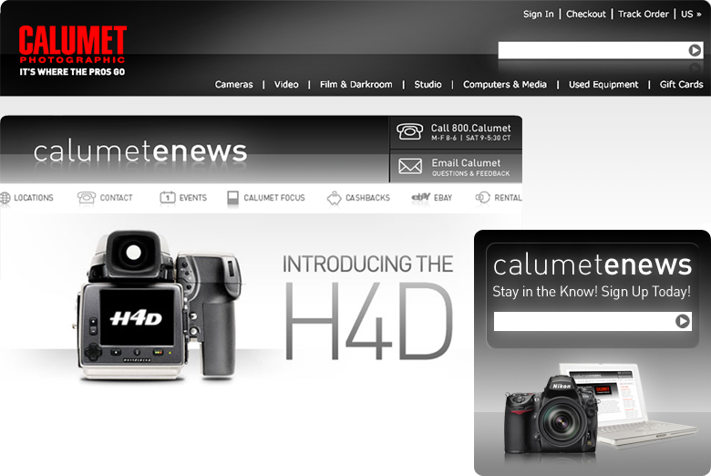 Calumet Photographic Design Portfolio