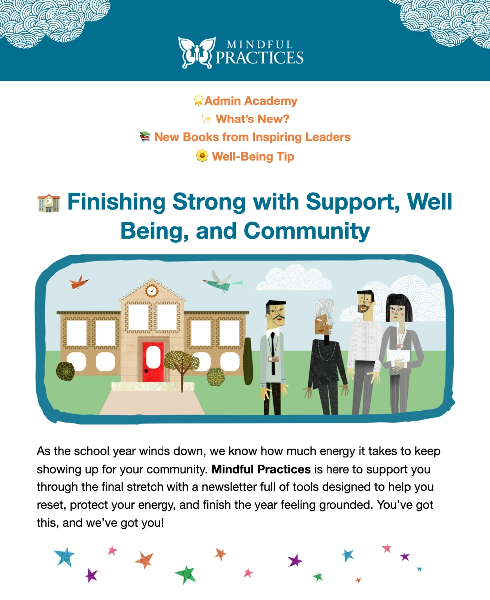 Mindful Practices Newsletter Example 03